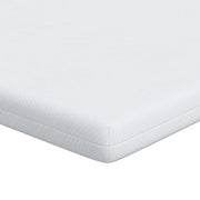 Topper per materasso Bianco 90 x 190 cm Tessuto Jacquard CFW2956709