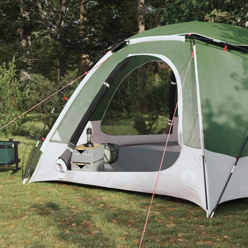 Tenda a cupola con tetto rimovibile-Tenda da campeggio Verde 12-Persone