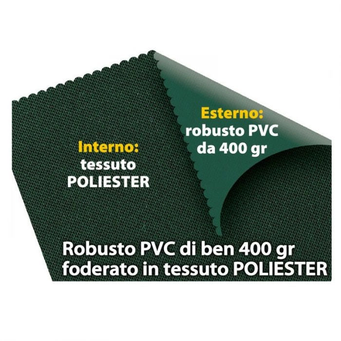 Copertura impermeabile per mobili e tavoli rotondi, in PVC - Copertura Impermeabile Per Mobili E Tavoli Rotondi, In Pvc Dimensionie  155 H90 Cm Misure: Ø 125 cm