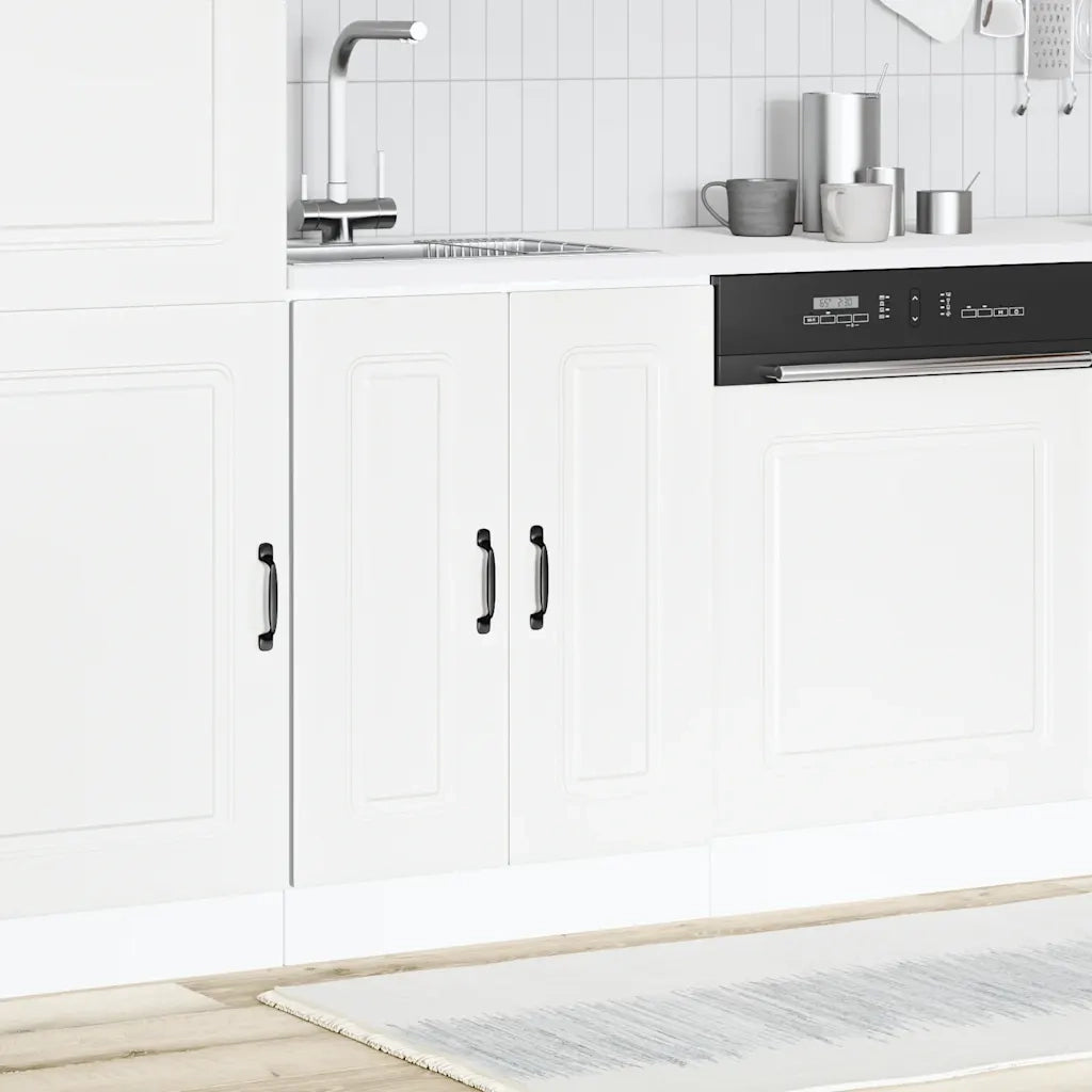 Mobile base lavello Kalmar Bianco 60x46x81,5 cm in Truciolato 853437