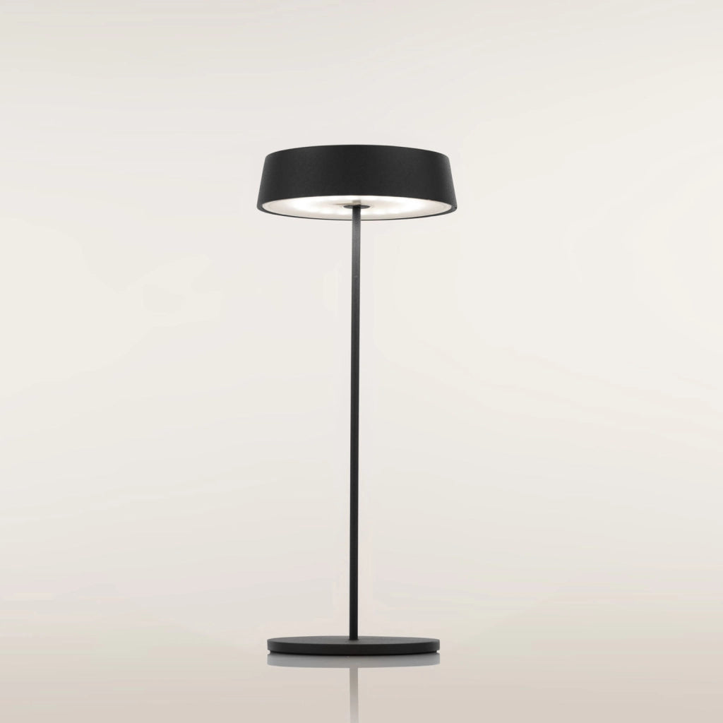 Lampada da tavolo ricaricabile NORRIS nero