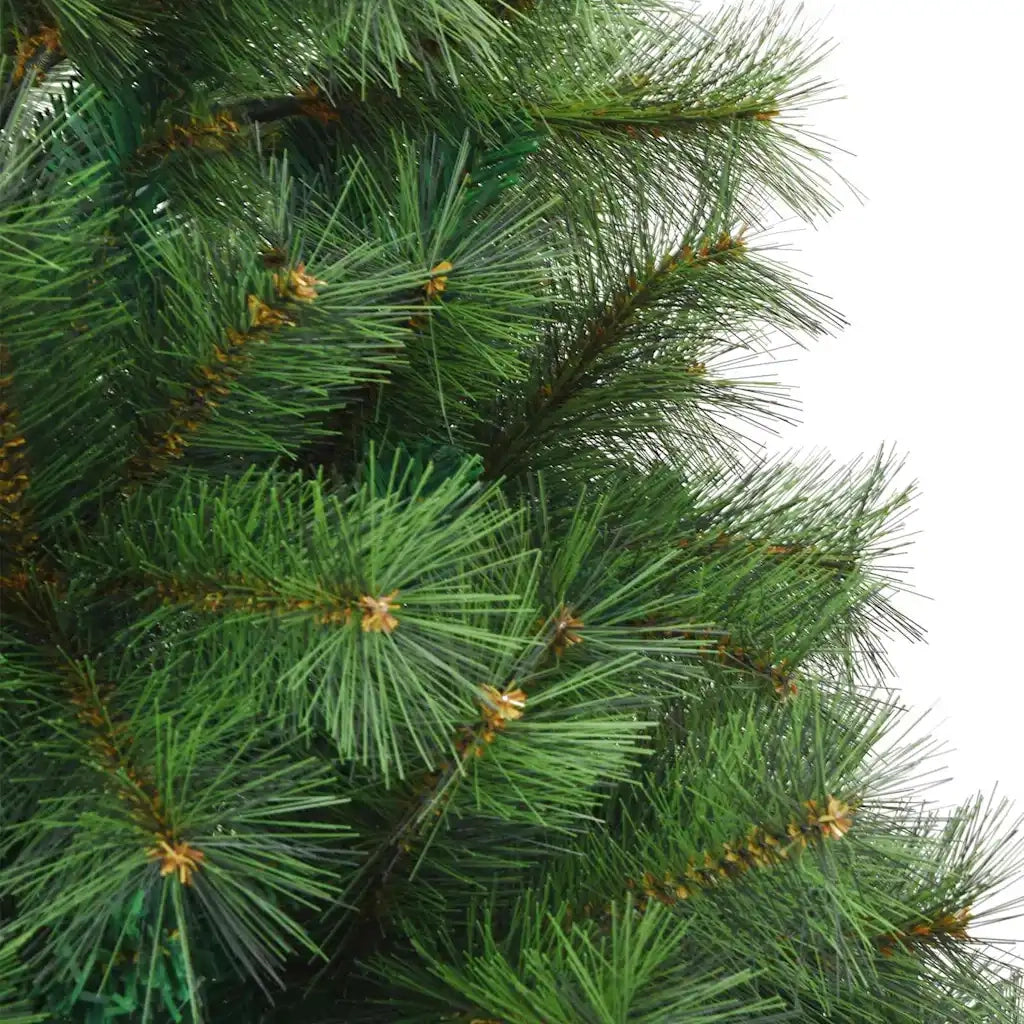 Albero di Natale artificiale con 150 LED Verde 120 cm PE e PVC 3397764