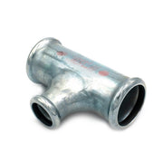 T RIDOTTO A PRESSARE IN ACCIAIO AL CARBONIO STEEL PRES- 35 x 28 x 35- R.M.- pezzi 1