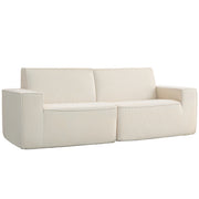 Divano 3 posti in velluto 230 cm ¨C Xylo ¨C beige