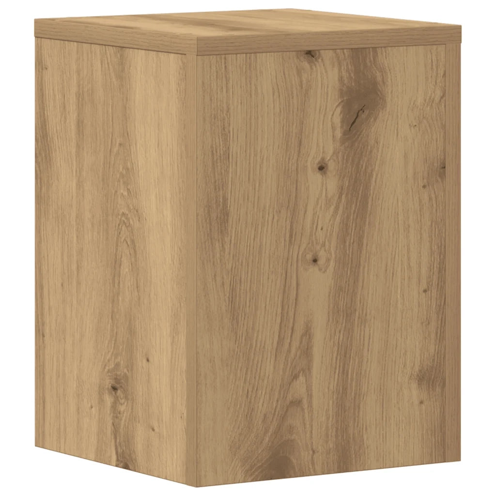 Supporti per piante | Sostegno per piante 2 pz Rovere 25x25x35 cm in Multistrato