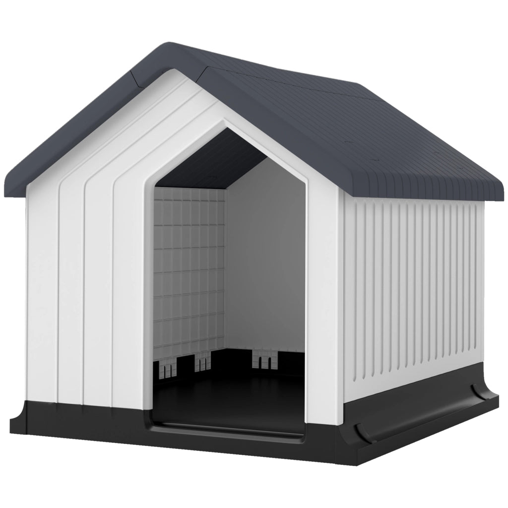 Casetta per Cani ¨C Minimal ¨C Grigio Plastica 62x61x60 cm