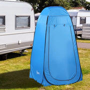 Tenda WC a scomparsa, tenda doccia mobile da campeggio, tenda spogliatoio con tasca interna, cabina doccia, cabina spogliatoio, poliestere