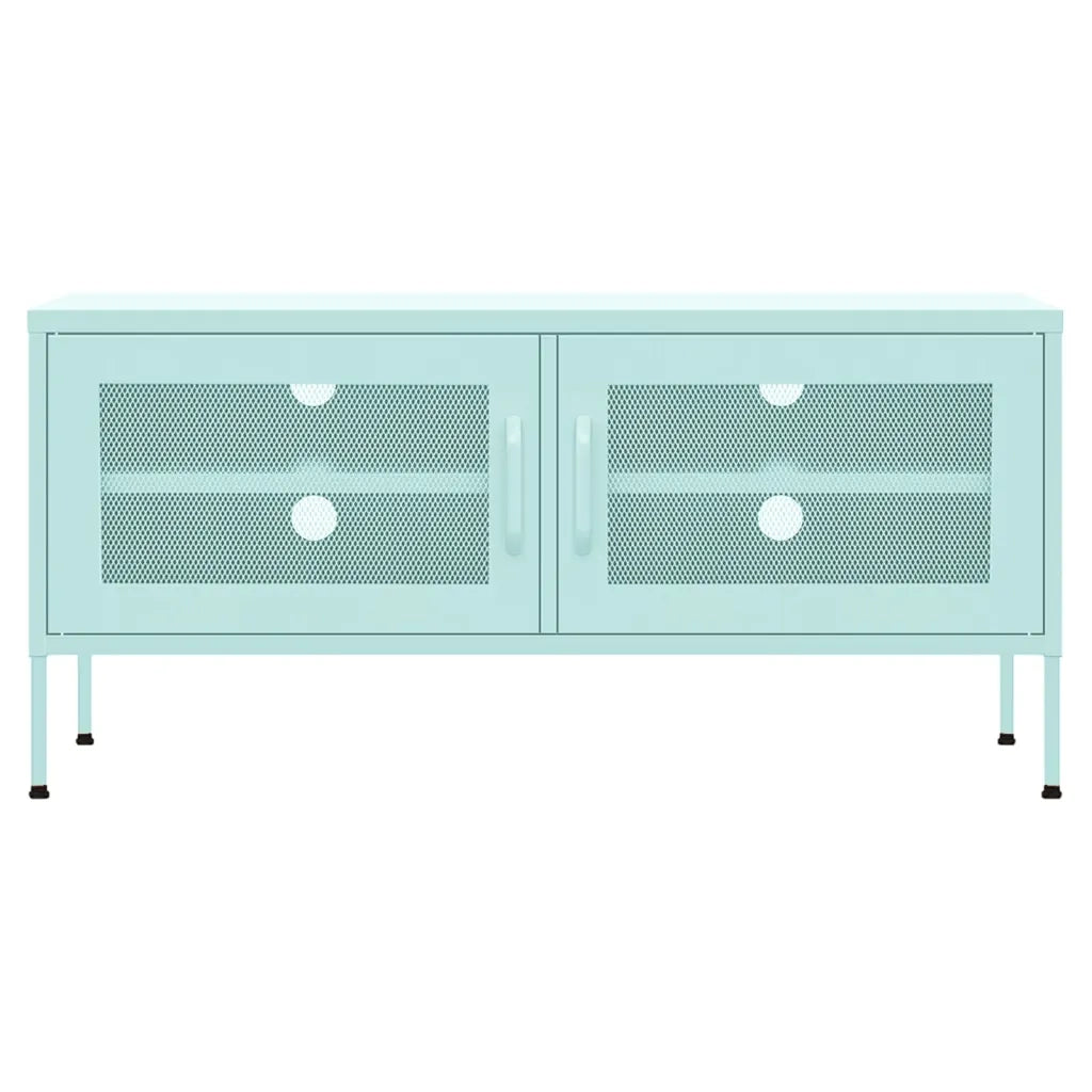 Mobile TV | Armadietto TV | Mobile Porta TV Menta 105x35x50 cm in Acciaio