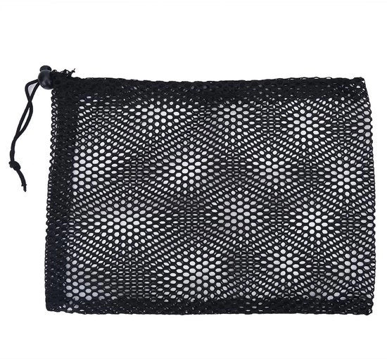 Tas per palline da golf - Mesh Nylon - Corda per trekking - Tas per palline da golf/tennis - Tas per l'organizzazione - Comodo - Pratico - Contenitore per palline da golf