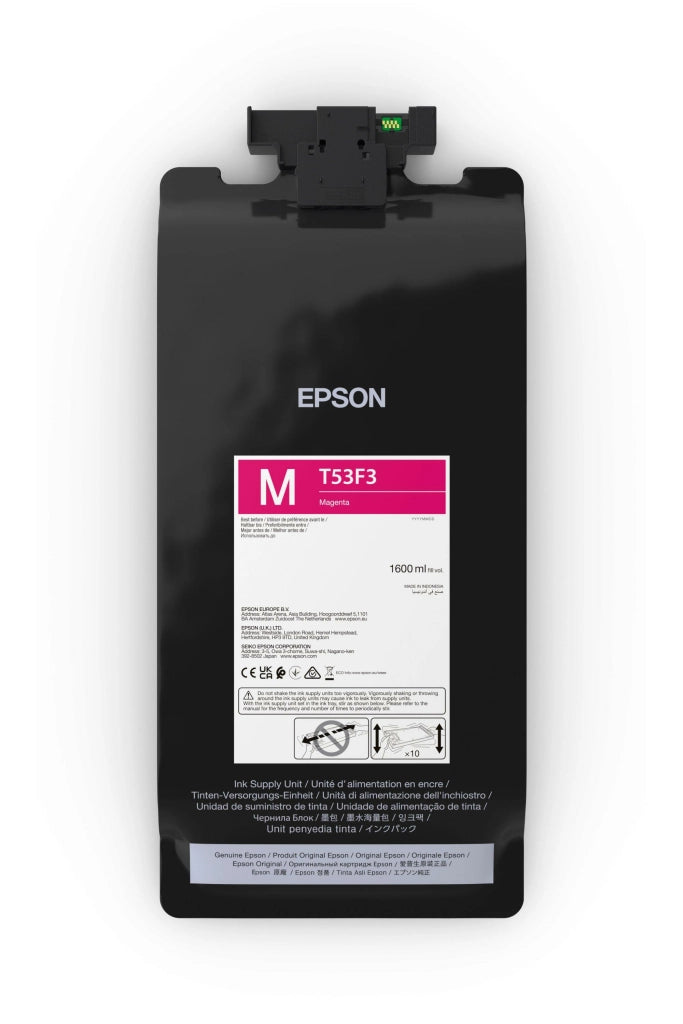 P-series magenta iips ink 1600ml - c13t53f30n