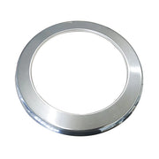 Rosone tondo canna fumaria stufa caldaia pellet acciaio inox D. 200 mm.