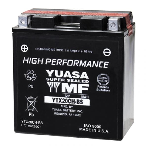 BATTERIA YUASA YTX20CH-BS 12V 18 Ah