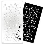 NANOTECH - Pannello in PVC traforato - Parasole Colore: nero, Misura: 47x94 cm