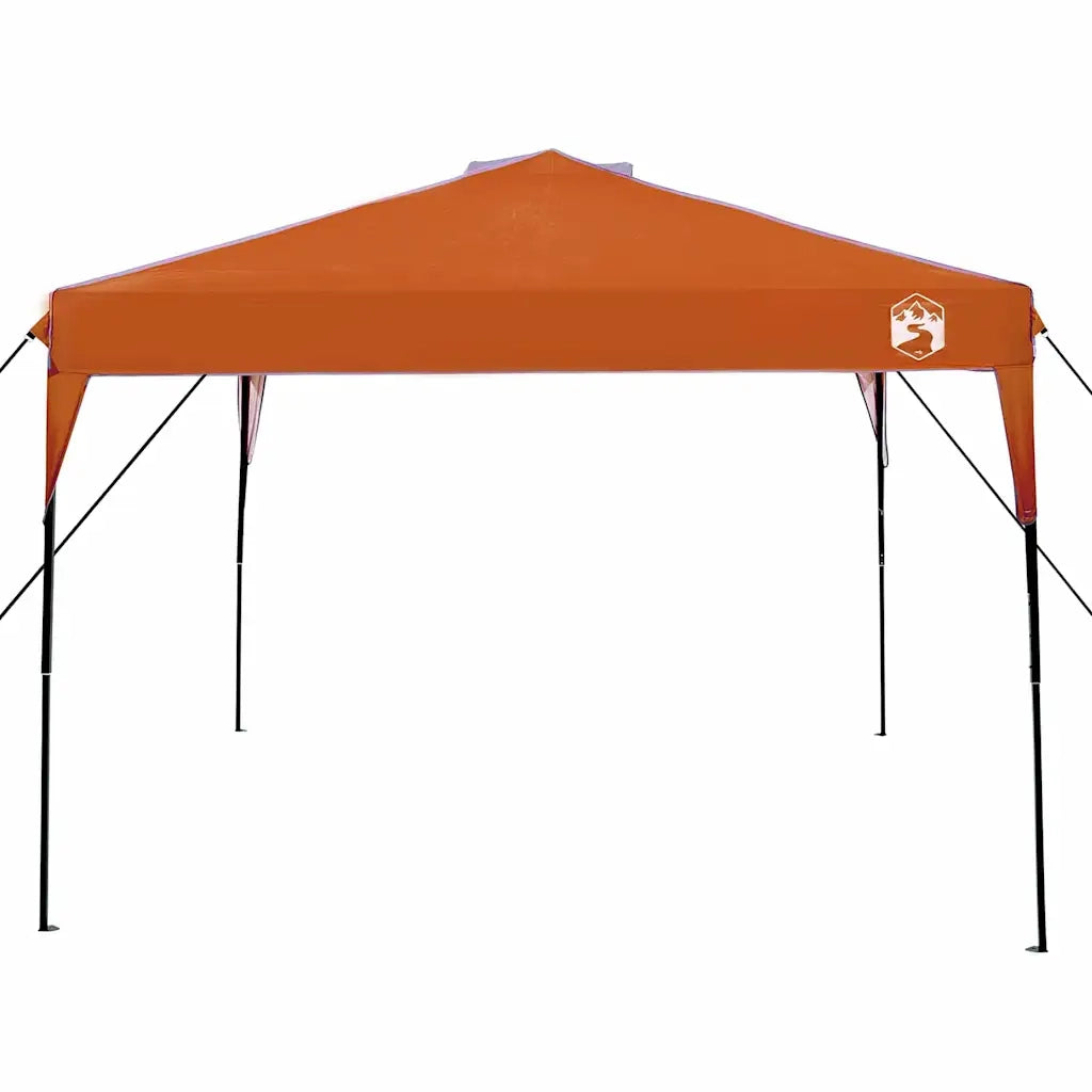 Tenda Gazebo Arancione 290 x 290 x 251 cm Tessuto 42007388