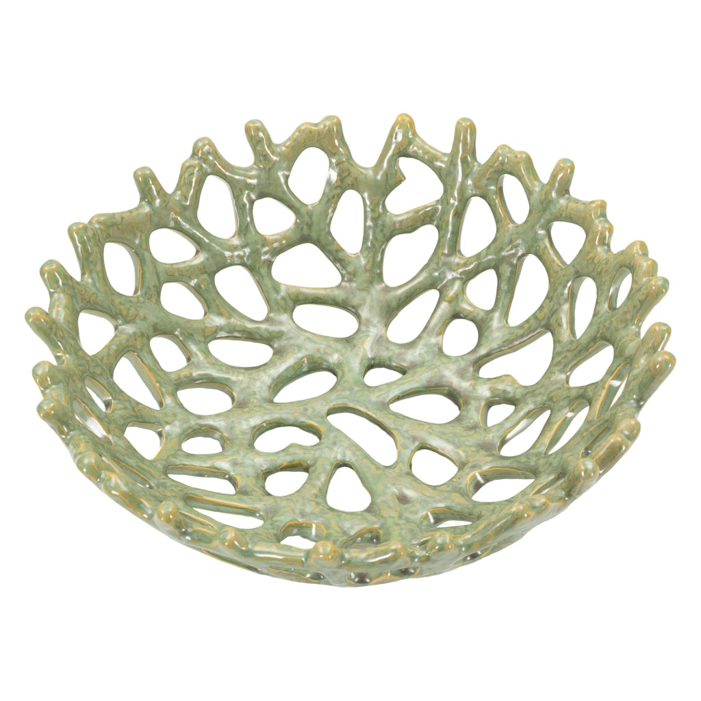 Famoto, Svuotatasche Effetto Corallo, Verde