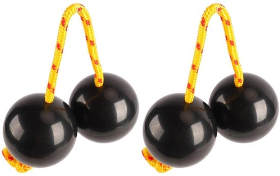 Balloon Shaker con Suono - Rituale Africano - 2 Pezzi - ABS - Adatto per Spettacoli - Strumento di Supporto per Intrattenimento