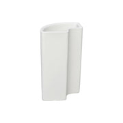 Vaso angolare Ivrea Bianco