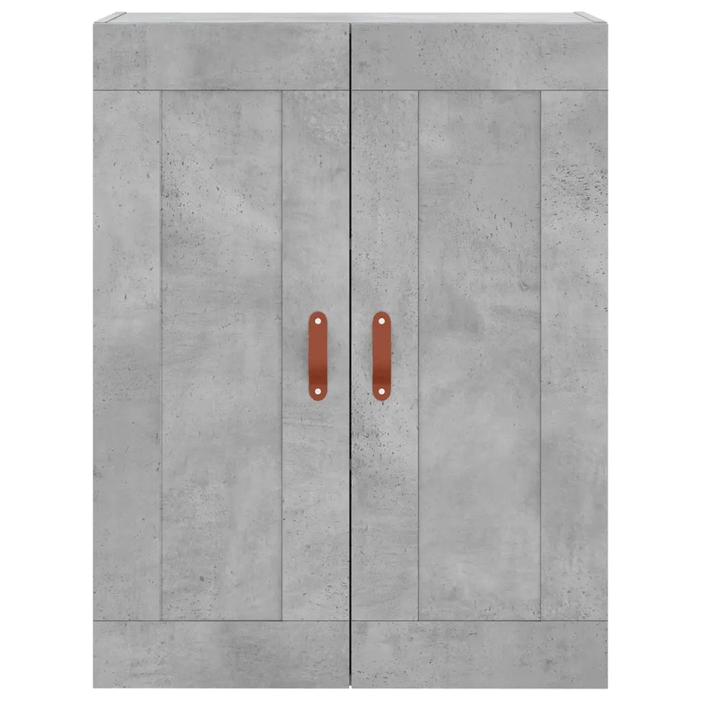 Credenza | Madia | Buffet da pranzo | Armadio da pranzo Grigio Cemento 69,5x34x180 cm in Legno Multistrato