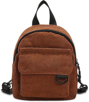 Borse da viaggio mini per donna, zaini casual per donna, borse da moda piccole per spese e viaggi (marrone)