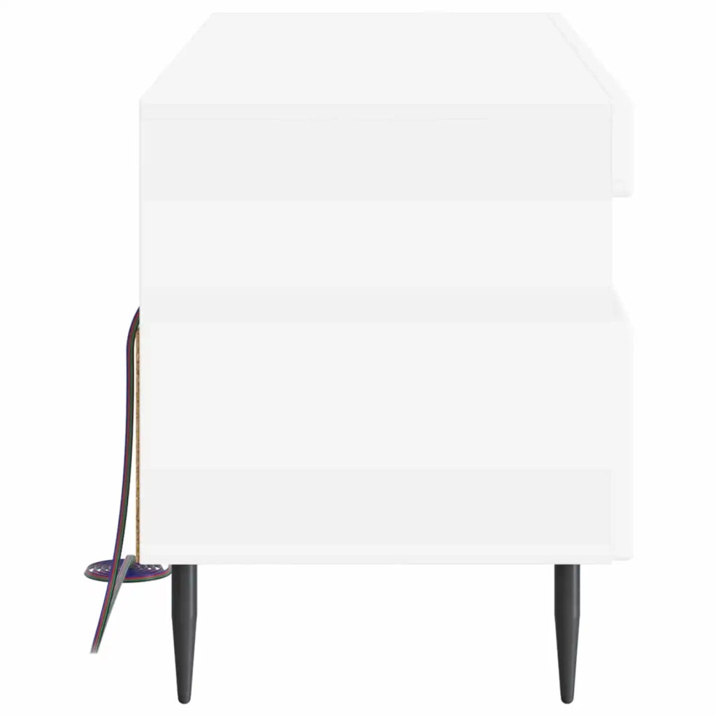 Mobile TV LED Bianco Legno ingegnerizzato 896985