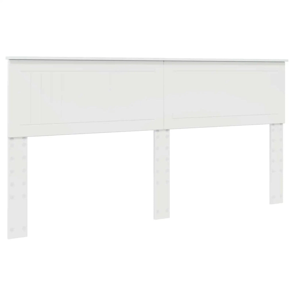 Struttura del letto-Giroletto-Rete del Letto Bianco 180 x 200 cm Pino massello 716729