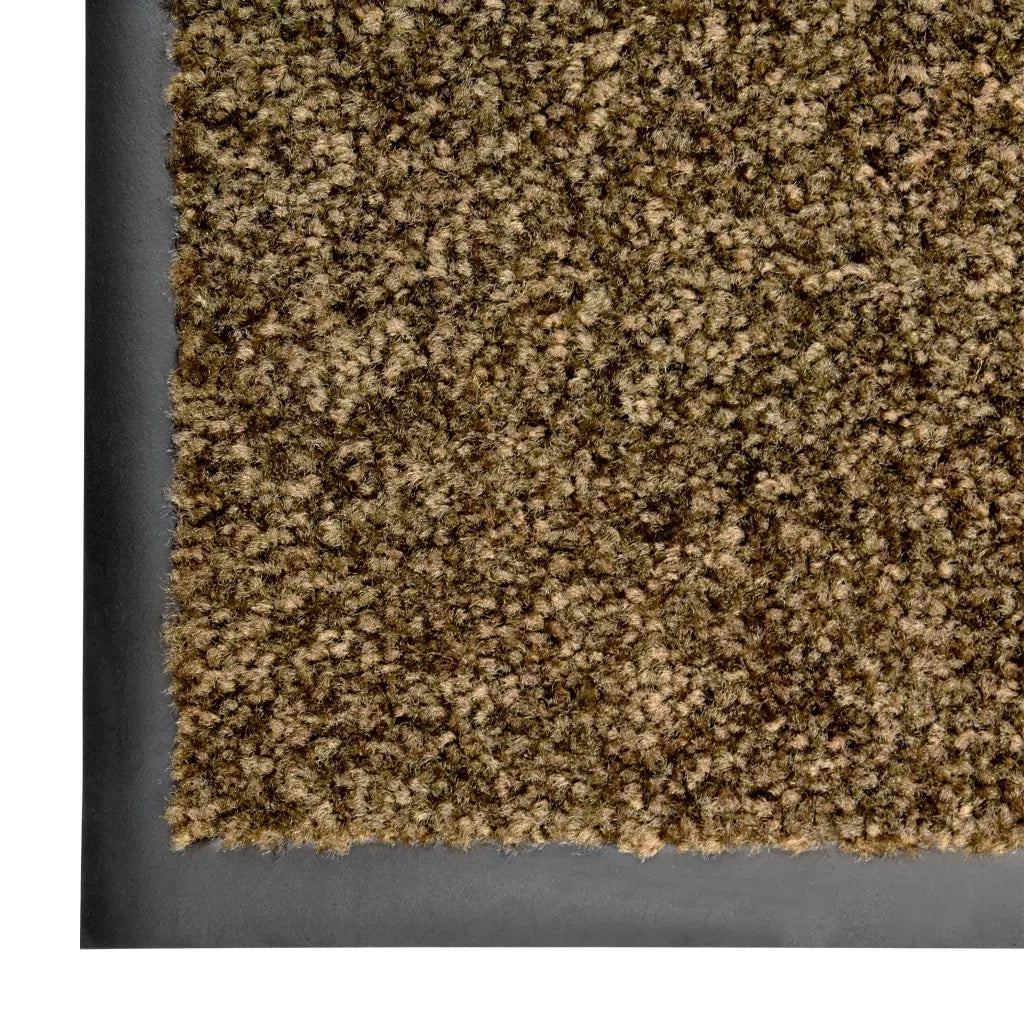 Zerbino | Tappetino Lavabile Marrone 90x120 cm