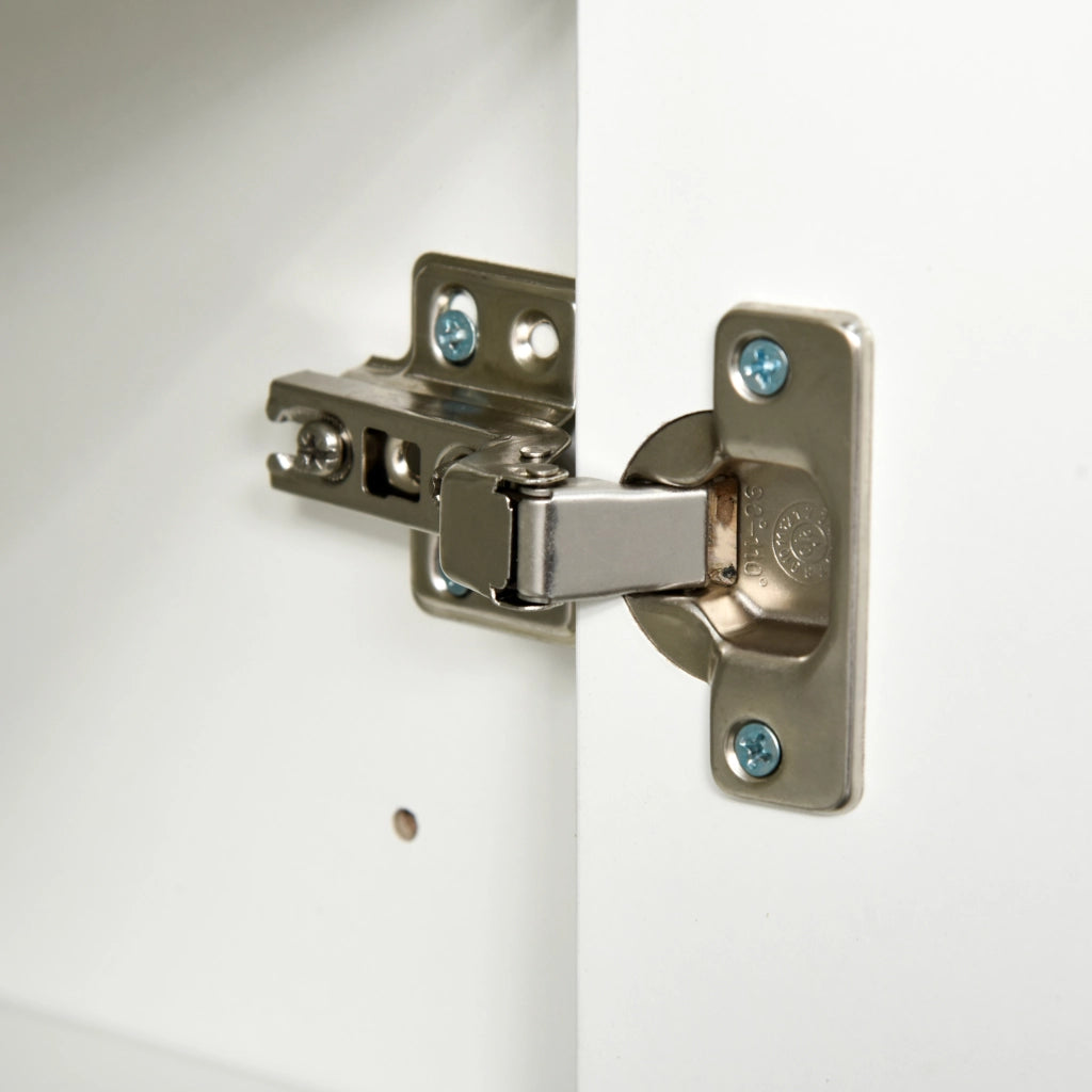 Armadio con ante e cassetti ¨C zephmum ¨C bianco 79x36x74
