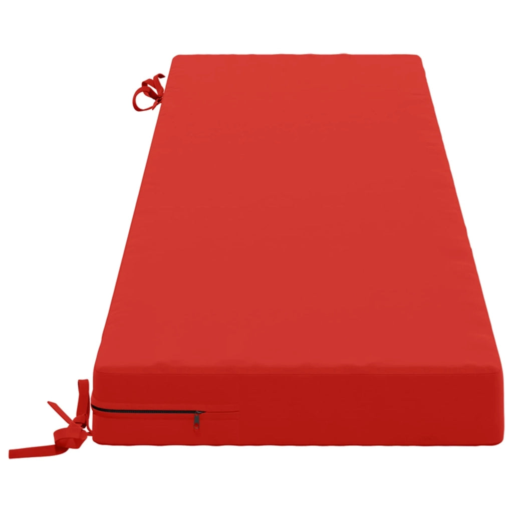 Cuscino per panchina SOEST 100% Poliestere Rosso 949826