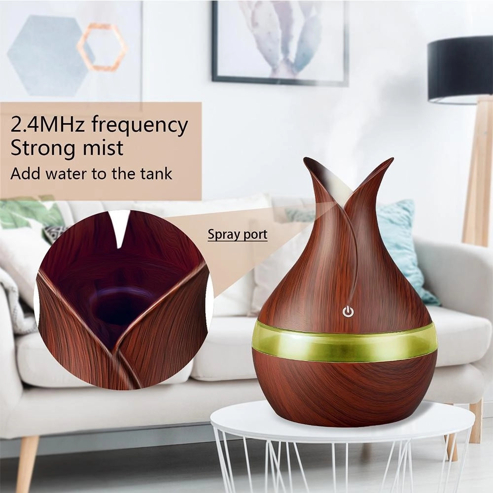 Trade Shop - Umidificatore Ultrasuoni Diffusore Di Aromi Oli Essenziali Per Aromaterapia Bora -
