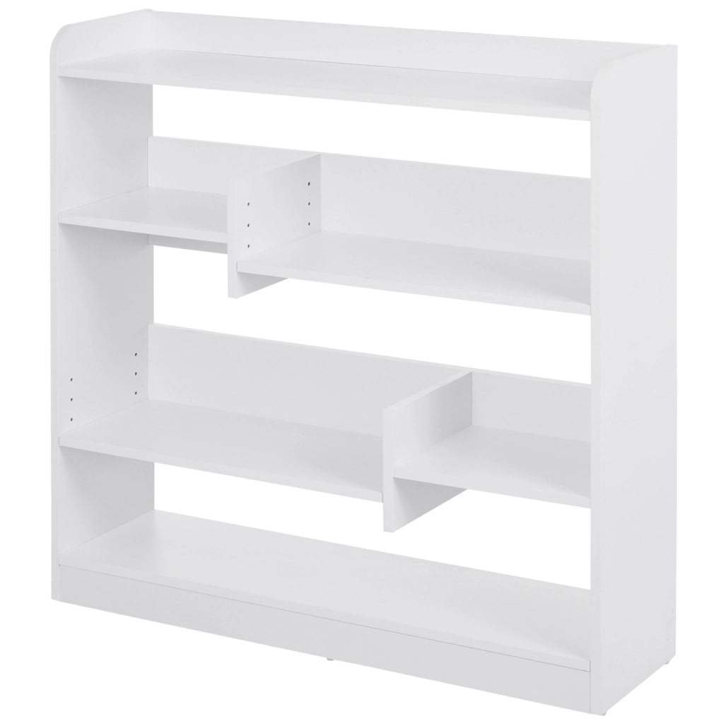 Libreria scaffale mobile ¨C Minimal ¨C Bianco 90x24x91 cm