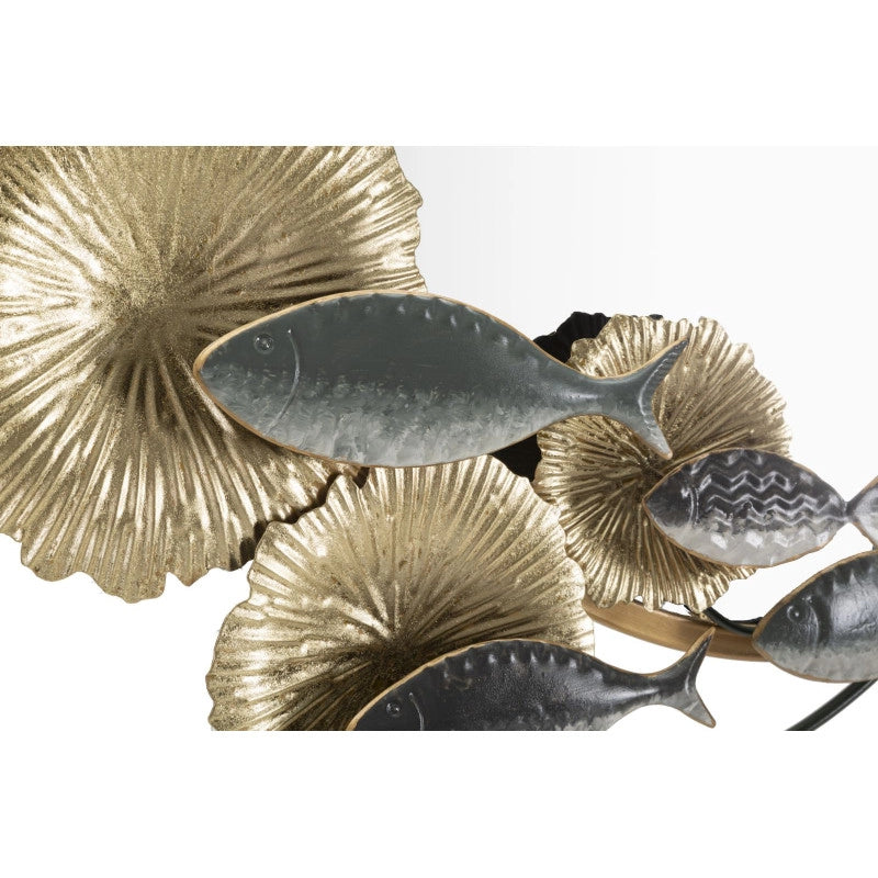 Specchio D Muro Fish cm 88,9x7,6x65,4