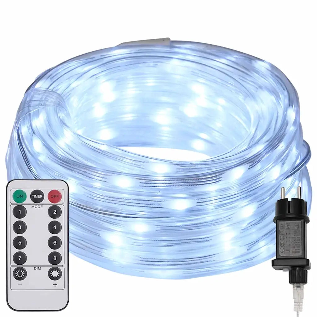 Luce a corda con 1200 LED Bianco Freddo 50 m PVC CFW9404443
