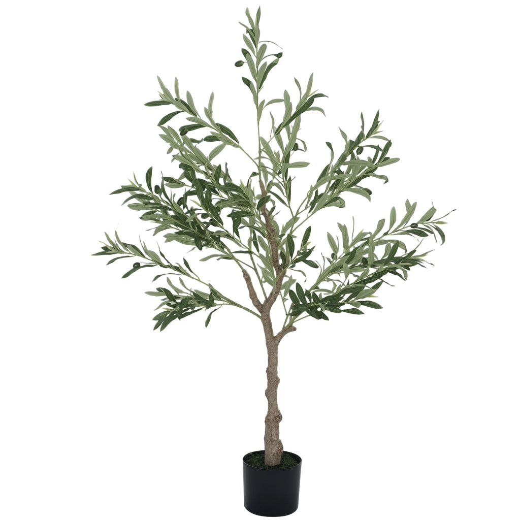 Pianta Artificiale Olivier 120 cm ¨C Minimal ¨C Verde Interno Decorazione Casa
