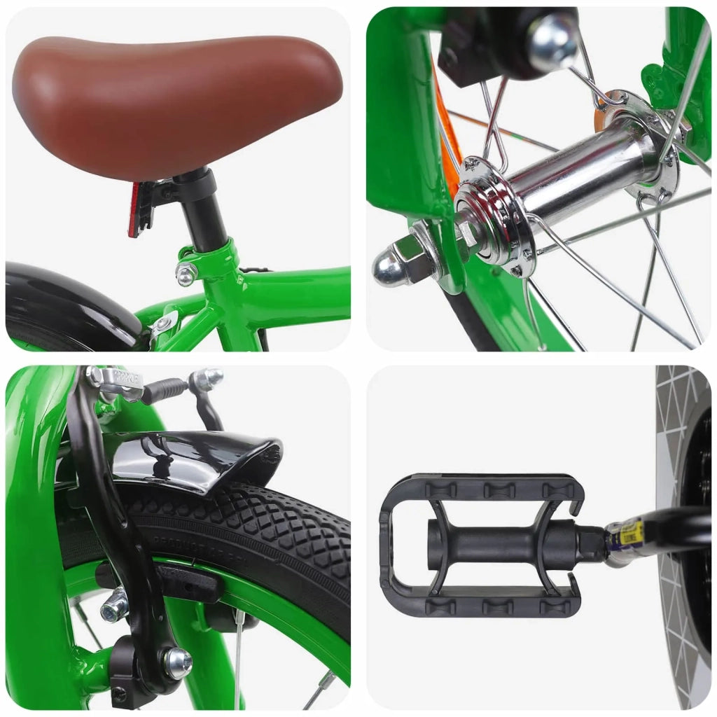 Bicicletta per Bambini 14 Pollici per bambini da 3 a 5 anni 42009528