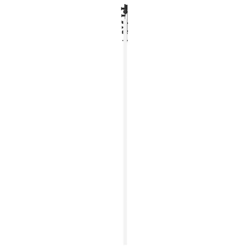 Porta scorrevole Bianco e Nero 83 x 232 cm 3445401