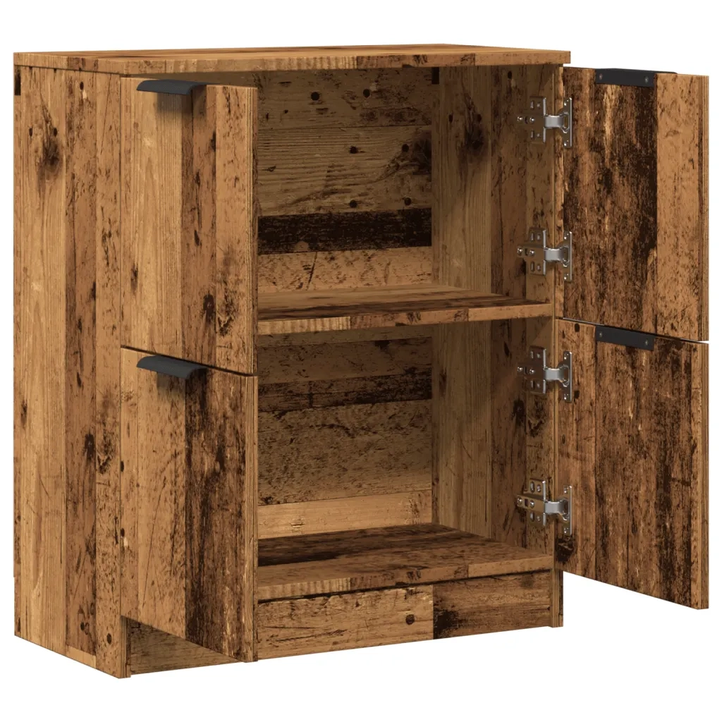 Credenza | Madia | Buffet da pranzo | Armadio da pranzo Legno Antico 60x30x70 cm in Truciolato