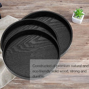 Tavolo da Caffè Rond - Tavolo da Caffè in Legno Naturale - Multifunzionale - Tavolo da Caffè Antiscivolo - Tavolo da Caffè 21cm - Ideale per Caffè/Te/Frutta - Tavolo da Te