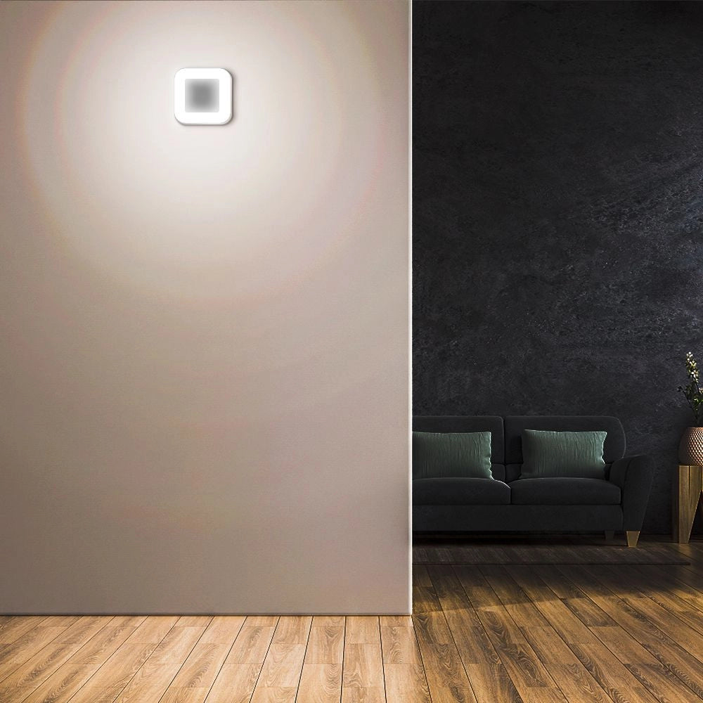 Applique esterna quadrata bianca LED 15W IP65 Videx