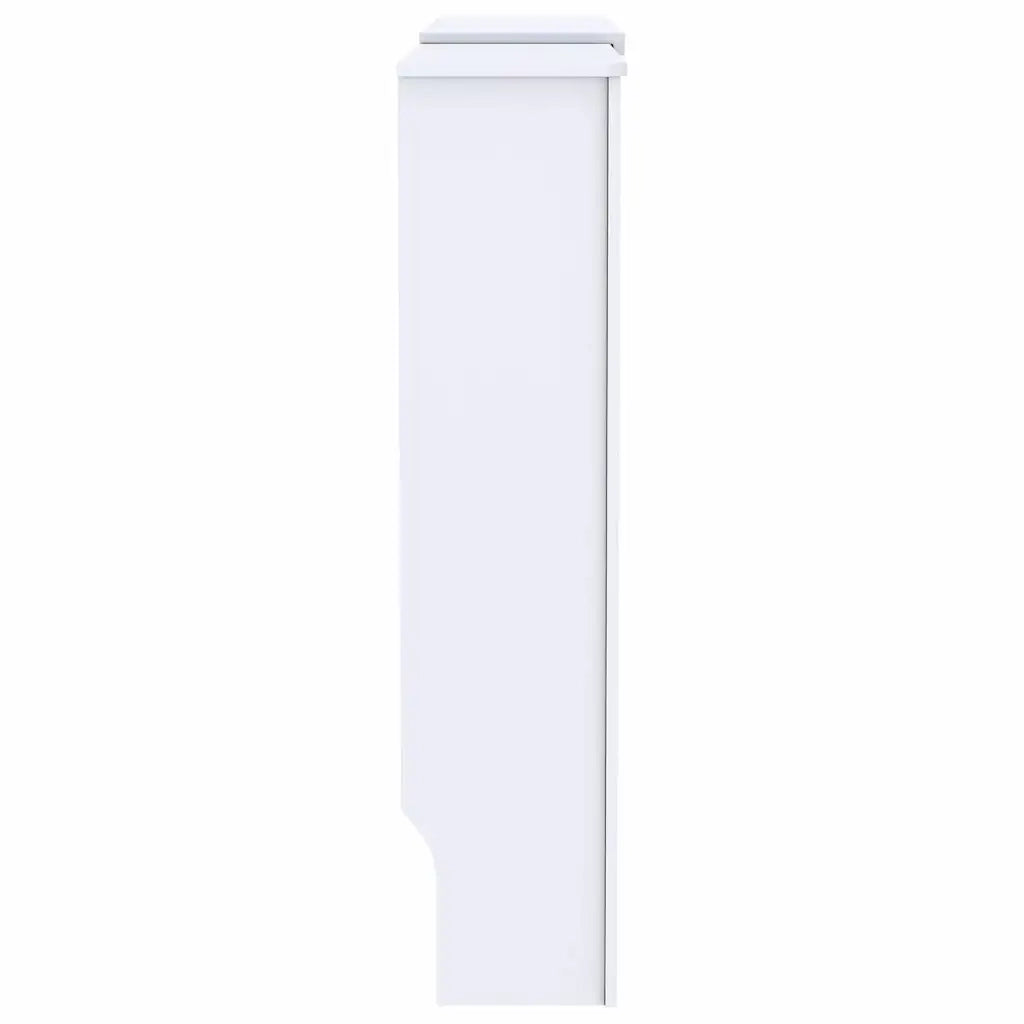 Copertura per radiatori 2 pcs Bianco 205 x 20,5 x 81,5cm