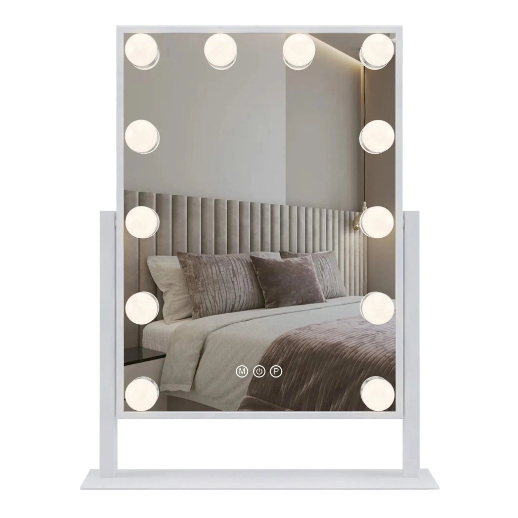 Specchio Led Hollywood White 30x40