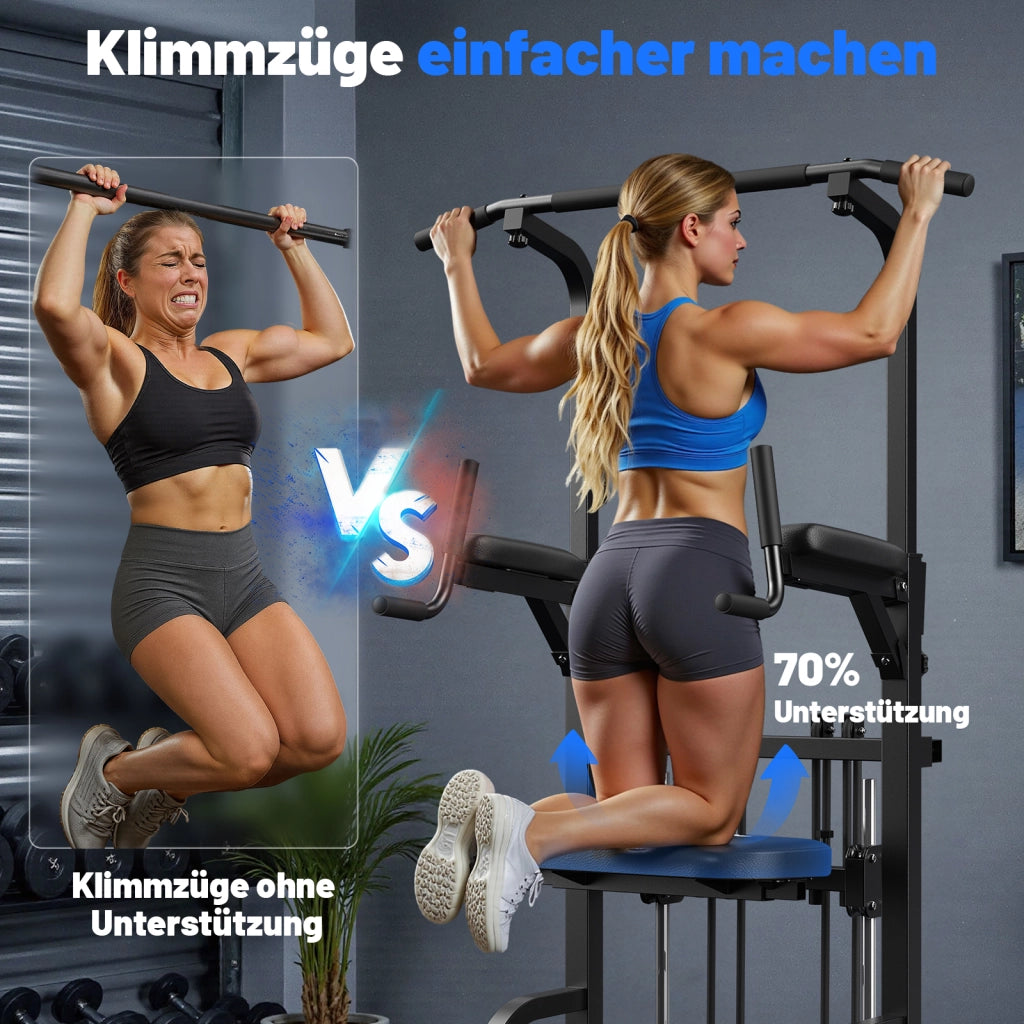 Torre Potenza Dip Station Pull Up Bar ¨C zephmum ¨C 204 kg