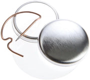 Piastre a knop 25mm (100 pezzi) con ago curvo per macchina Buttonboss