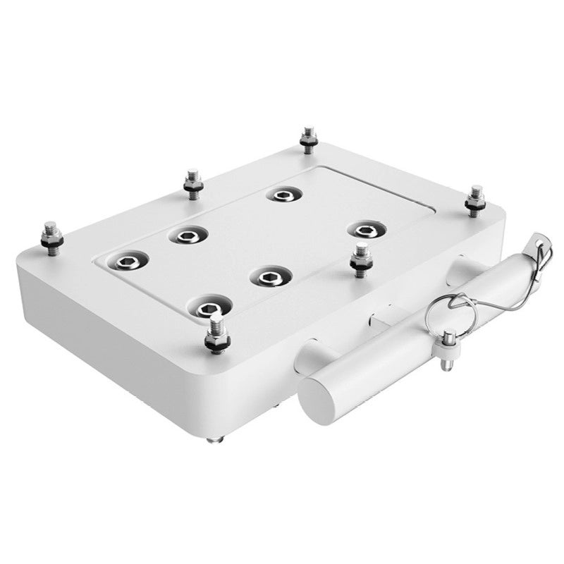 STAFFA IMPIEGHI GRAVOSI BIANCA HEAVY DUTY BRACKET RECON ALLUMINIUM BLACK