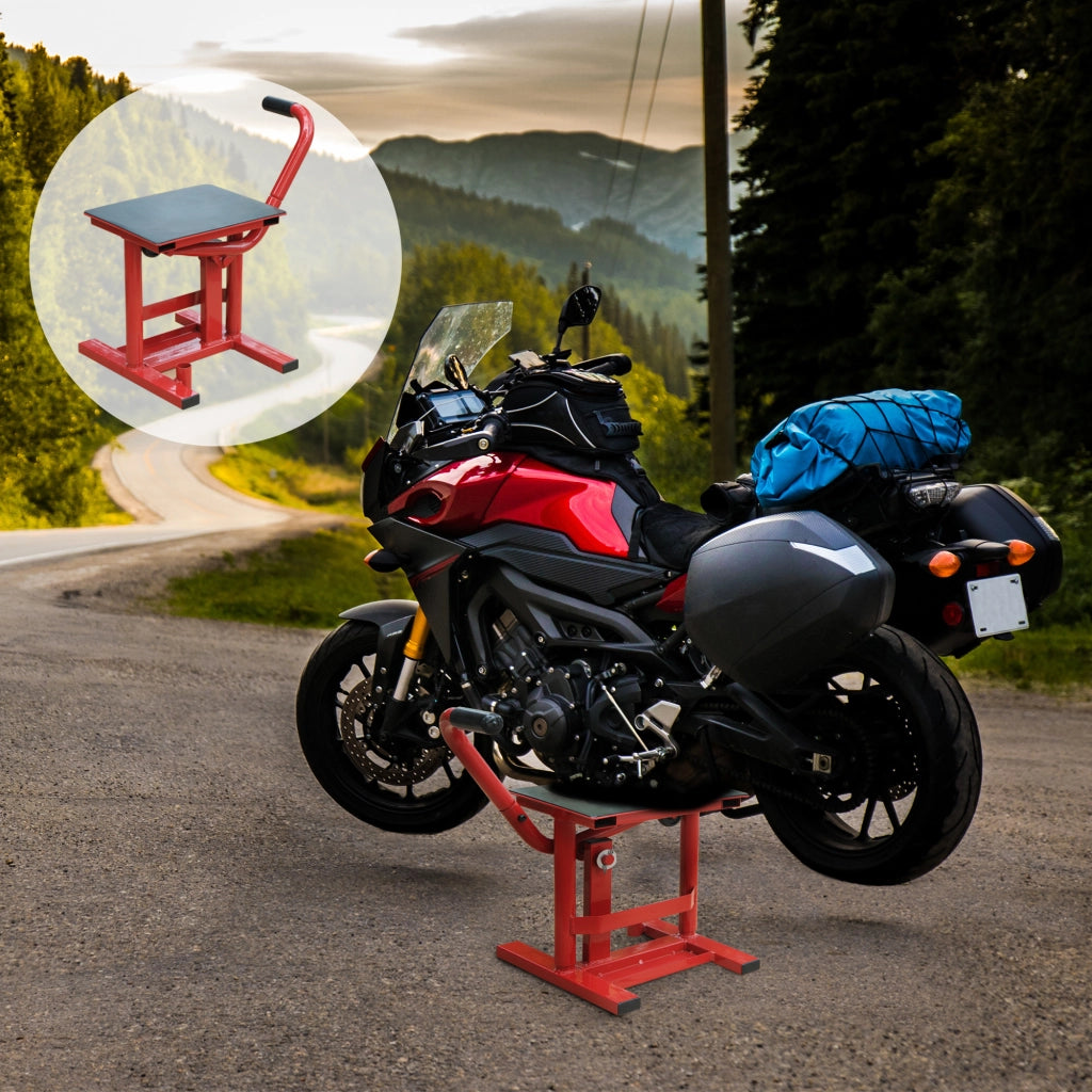 Cavalletto per Moto ¨C zephmum ¨C Rosso e Nero