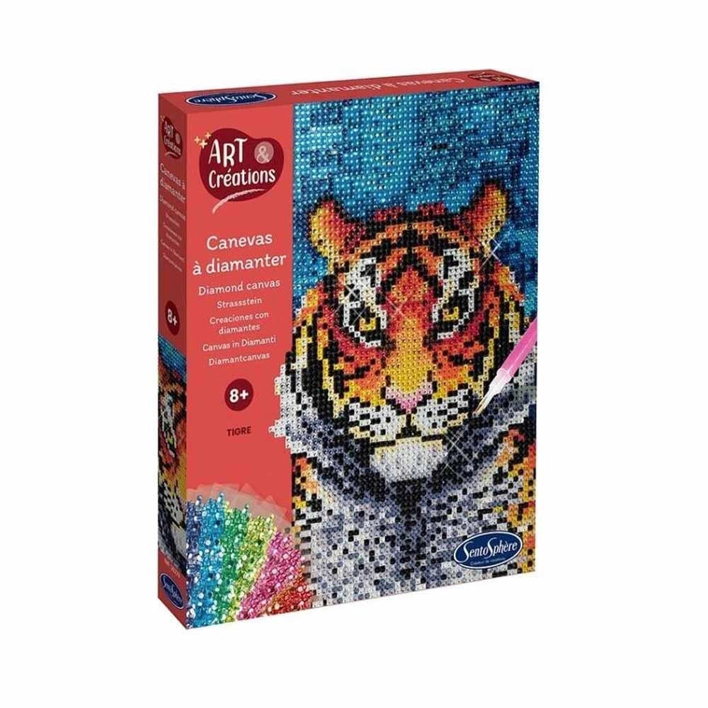 Sentosphere - Art & Creations - Canevas a Diamanter - Tigre