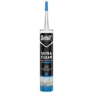 Sigillante Ibrido Ultra Clear Trasp 290 ml Selsil 12 Pezzi
