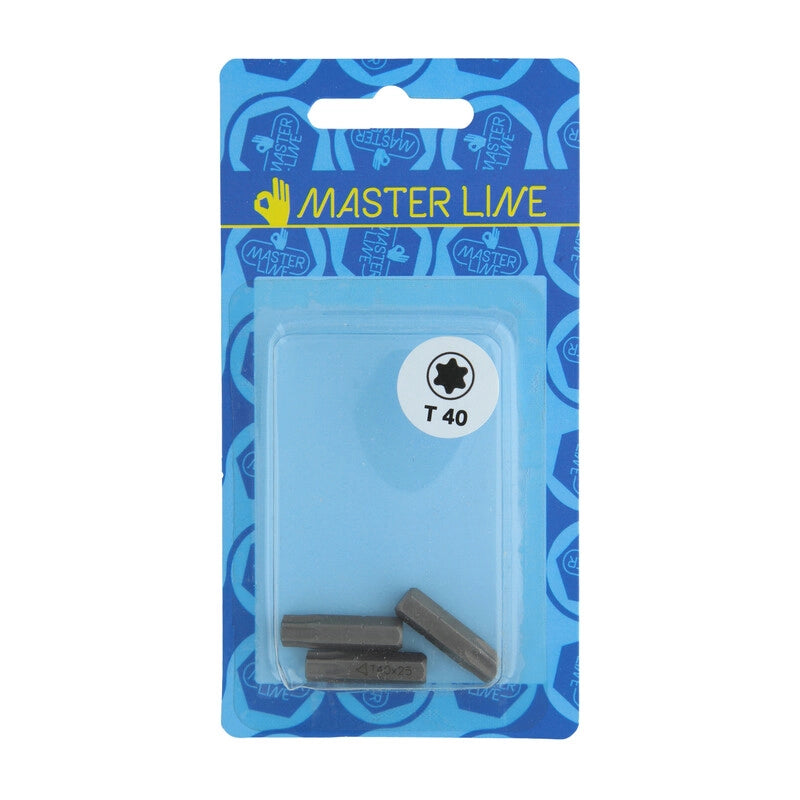 BL INSERTO TORX 25 MM T10 M 3,0   3 PZ- 1,0 blister