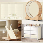 Pavimento per gatti - autoadesivo - 5 pezzi - beige - 30 x 60 cm