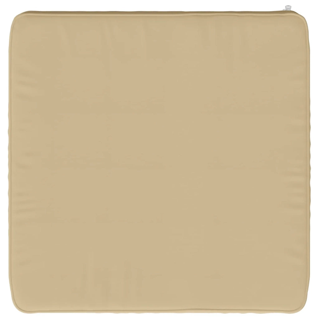Cuscini per Sedia in 4 Pezzi VUGHT 4 pcs 100% Poliestere Beige 946251