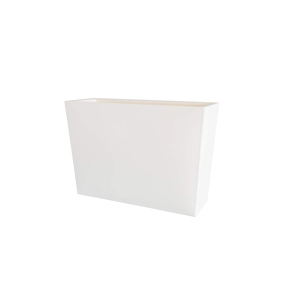 Cheonda - Teraplast Schio Case High 100 cm Übertopf 100% Kunststoff weiß 100 cm